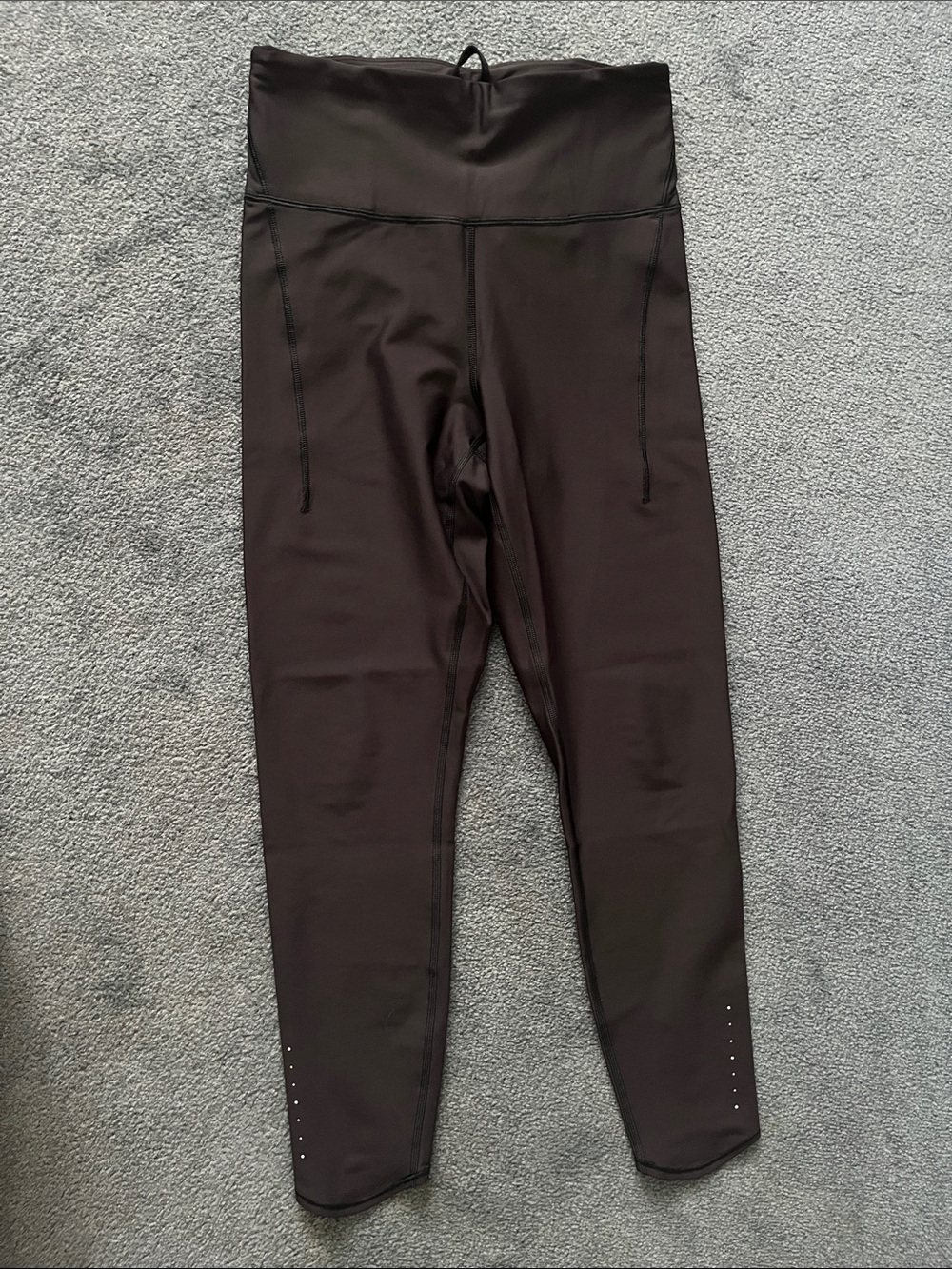 Athleta Pace Setter Black Leggings